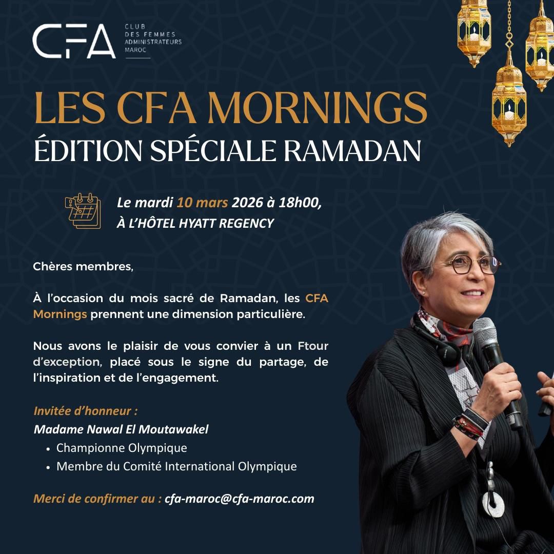 Cfa Mornings Edition Spéciale Ramadan